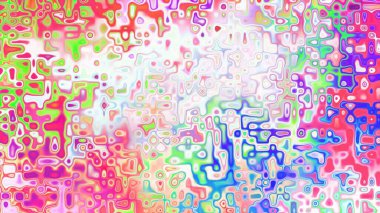 Yumuşak mor ve pembe tonlara sahip soyut organik hücresel doku, sıvı mozaik desen ve rüya gibi dijital yüzey