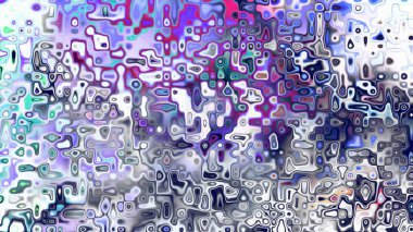 Yumuşak mor ve pembe tonlara sahip soyut organik hücresel doku, sıvı mozaik desen ve rüya gibi dijital yüzey