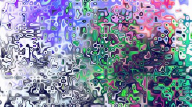 Yumuşak mor ve pembe tonlara sahip soyut organik hücresel doku, sıvı mozaik desen ve rüya gibi dijital yüzey