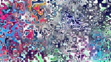 Yumuşak mor ve pembe tonlara sahip soyut organik hücresel doku, sıvı mozaik desen ve rüya gibi dijital yüzey