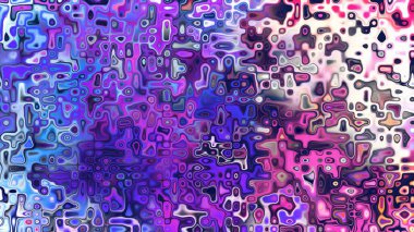 Yumuşak mor ve pembe tonlara sahip soyut organik hücresel doku, sıvı mozaik desen ve rüya gibi dijital yüzey