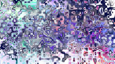 Yumuşak mor ve pembe tonlara sahip soyut organik hücresel doku, sıvı mozaik desen ve rüya gibi dijital yüzey