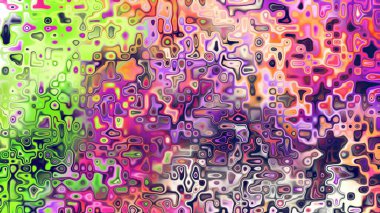 Yumuşak mor ve pembe tonlara sahip soyut organik hücresel doku, sıvı mozaik desen ve rüya gibi dijital yüzey