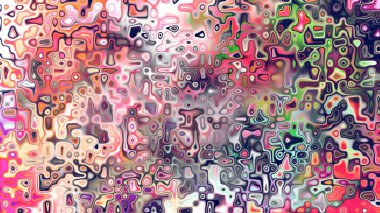 Yumuşak mor ve pembe tonlara sahip soyut organik hücresel doku, sıvı mozaik desen ve rüya gibi dijital yüzey