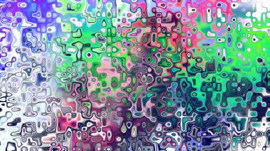 Yumuşak mor ve pembe tonlara sahip soyut organik hücresel doku, sıvı mozaik desen ve rüya gibi dijital yüzey