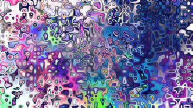 Yumuşak mor ve pembe tonlara sahip soyut organik hücresel doku, sıvı mozaik desen ve rüya gibi dijital yüzey