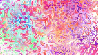 Yumuşak mor ve pembe tonlara sahip soyut organik hücresel doku, sıvı mozaik desen ve rüya gibi dijital yüzey