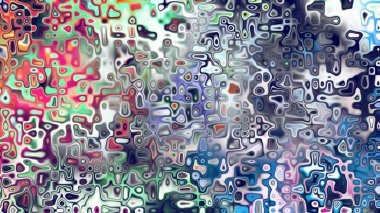 Yumuşak mor ve pembe tonlara sahip soyut organik hücresel doku, sıvı mozaik desen ve rüya gibi dijital yüzey