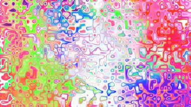 Yumuşak mor ve pembe tonlara sahip soyut organik hücresel doku, sıvı mozaik desen ve rüya gibi dijital yüzey