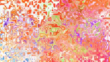 Yumuşak mor ve pembe tonlara sahip soyut organik hücresel doku, sıvı mozaik desen ve rüya gibi dijital yüzey