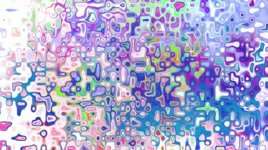 Yumuşak mor ve pembe tonlara sahip soyut organik hücresel doku, sıvı mozaik desen ve rüya gibi dijital yüzey