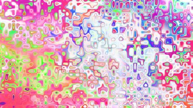 Yumuşak mor ve pembe tonlara sahip soyut organik hücresel doku, sıvı mozaik desen ve rüya gibi dijital yüzey