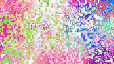 Yumuşak mor ve pembe tonlara sahip soyut organik hücresel doku, sıvı mozaik desen ve rüya gibi dijital yüzey