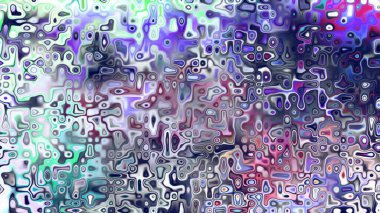 Yumuşak mor ve pembe tonlara sahip soyut organik hücresel doku, sıvı mozaik desen ve rüya gibi dijital yüzey