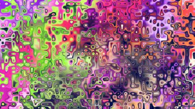 Yumuşak mor ve pembe tonlara sahip soyut organik hücresel doku, sıvı mozaik desen ve rüya gibi dijital yüzey