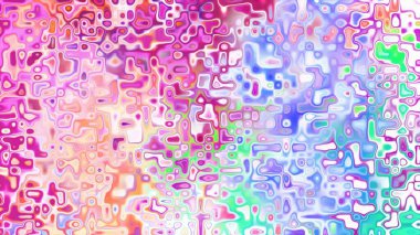 Yumuşak mor ve pembe tonlara sahip soyut organik hücresel doku, sıvı mozaik desen ve rüya gibi dijital yüzey