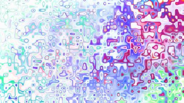 Yumuşak mor ve pembe tonlara sahip soyut organik hücresel doku, sıvı mozaik desen ve rüya gibi dijital yüzey