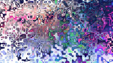 Yumuşak mor ve pembe tonlara sahip soyut organik hücresel doku, sıvı mozaik desen ve rüya gibi dijital yüzey