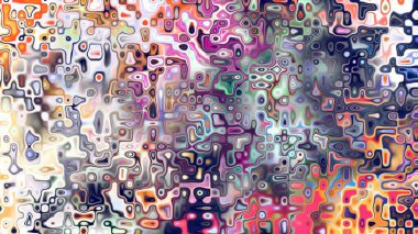 Yumuşak mor ve pembe tonlara sahip soyut organik hücresel doku, sıvı mozaik desen ve rüya gibi dijital yüzey