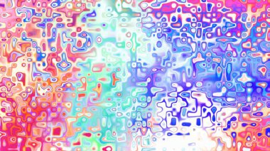 Yumuşak mor ve pembe tonlara sahip soyut organik hücresel doku, sıvı mozaik desen ve rüya gibi dijital yüzey