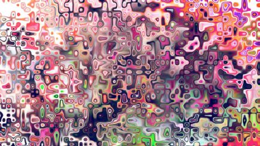 Yumuşak mor ve pembe tonlara sahip soyut organik hücresel doku, sıvı mozaik desen ve rüya gibi dijital yüzey