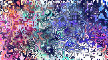 Yumuşak mor ve pembe tonlara sahip soyut organik hücresel doku, sıvı mozaik desen ve rüya gibi dijital yüzey