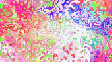 Yumuşak mor ve pembe tonlara sahip soyut organik hücresel doku, sıvı mozaik desen ve rüya gibi dijital yüzey