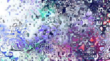 Yumuşak mor ve pembe tonlara sahip soyut organik hücresel doku, sıvı mozaik desen ve rüya gibi dijital yüzey