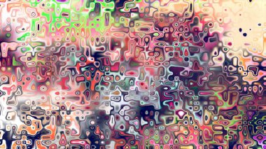 Yumuşak mor ve pembe tonlara sahip soyut organik hücresel doku, sıvı mozaik desen ve rüya gibi dijital yüzey