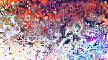 Yumuşak mor ve pembe tonlara sahip soyut organik hücresel doku, sıvı mozaik desen ve rüya gibi dijital yüzey