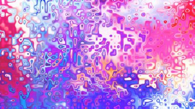 Yumuşak mor ve pembe tonlara sahip soyut organik hücresel doku, sıvı mozaik desen ve rüya gibi dijital yüzey