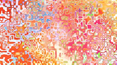 Yumuşak mor ve pembe tonlara sahip soyut organik hücresel doku, sıvı mozaik desen ve rüya gibi dijital yüzey