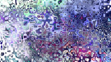 Yumuşak mor ve pembe tonlara sahip soyut organik hücresel doku, sıvı mozaik desen ve rüya gibi dijital yüzey