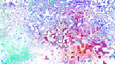 Yumuşak mor ve pembe tonlara sahip soyut organik hücresel doku, sıvı mozaik desen ve rüya gibi dijital yüzey