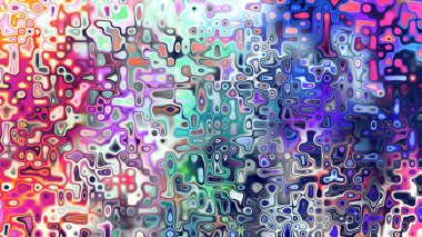 Yumuşak mor ve pembe tonlara sahip soyut organik hücresel doku, sıvı mozaik desen ve rüya gibi dijital yüzey