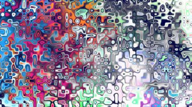 Yumuşak mor ve pembe tonlara sahip soyut organik hücresel doku, sıvı mozaik desen ve rüya gibi dijital yüzey