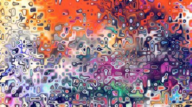 Yumuşak mor ve pembe tonlara sahip soyut organik hücresel doku, sıvı mozaik desen ve rüya gibi dijital yüzey