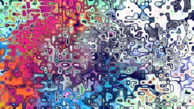 Yumuşak mor ve pembe tonlara sahip soyut organik hücresel doku, sıvı mozaik desen ve rüya gibi dijital yüzey