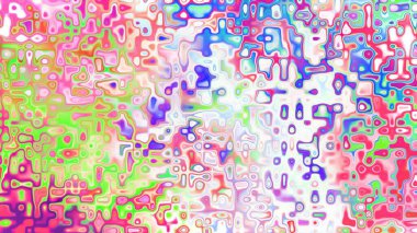 Yumuşak mor ve pembe tonlara sahip soyut organik hücresel doku, sıvı mozaik desen ve rüya gibi dijital yüzey