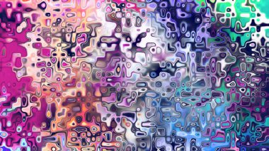 Yumuşak mor ve pembe tonlara sahip soyut organik hücresel doku, sıvı mozaik desen ve rüya gibi dijital yüzey