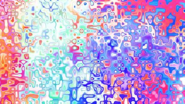 Yumuşak mor ve pembe tonlara sahip soyut organik hücresel doku, sıvı mozaik desen ve rüya gibi dijital yüzey