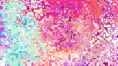 Yumuşak mor ve pembe tonlara sahip soyut organik hücresel doku, sıvı mozaik desen ve rüya gibi dijital yüzey