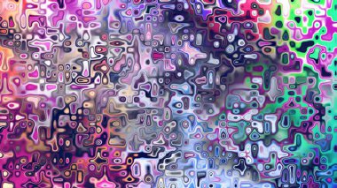 Yumuşak mor ve pembe tonlara sahip soyut organik hücresel doku, sıvı mozaik desen ve rüya gibi dijital yüzey