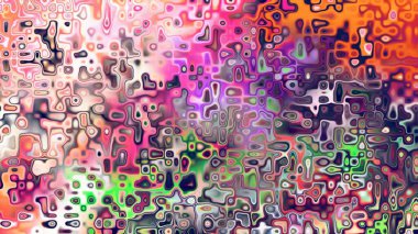 Yumuşak mor ve pembe tonlara sahip soyut organik hücresel doku, sıvı mozaik desen ve rüya gibi dijital yüzey