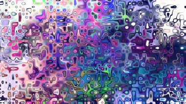 Yumuşak mor ve pembe tonlara sahip soyut organik hücresel doku, sıvı mozaik desen ve rüya gibi dijital yüzey