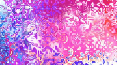 Yumuşak mor ve pembe tonlara sahip soyut organik hücresel doku, sıvı mozaik desen ve rüya gibi dijital yüzey