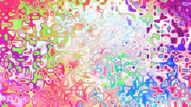 Yumuşak mor ve pembe tonlara sahip soyut organik hücresel doku, sıvı mozaik desen ve rüya gibi dijital yüzey