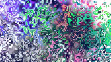 Yumuşak mor ve pembe tonlara sahip soyut organik hücresel doku, sıvı mozaik desen ve rüya gibi dijital yüzey