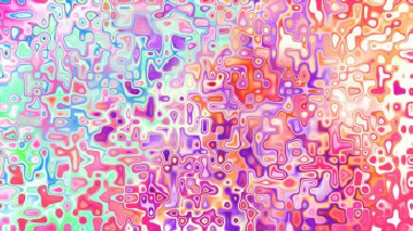 Yumuşak mor ve pembe tonlara sahip soyut organik hücresel doku, sıvı mozaik desen ve rüya gibi dijital yüzey