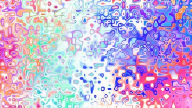 Yumuşak mor ve pembe tonlara sahip soyut organik hücresel doku, sıvı mozaik desen ve rüya gibi dijital yüzey